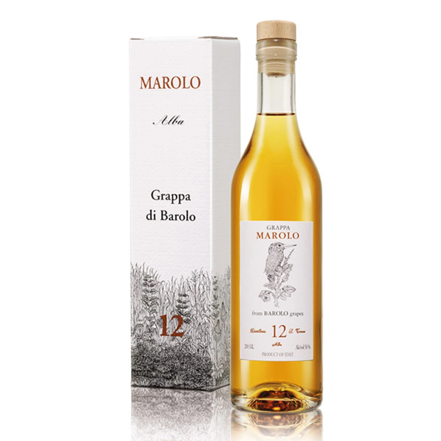 Marolo Distillery Marolo Grappa Di Barolo 12 Years Spirits & Liqueurs 3 Marolo Distillery Marolo Grappa Di Barolo 12 Years Spirits & Liqueurs
