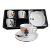 Mercato Coffee Briscola Espresso Cups Set (4)