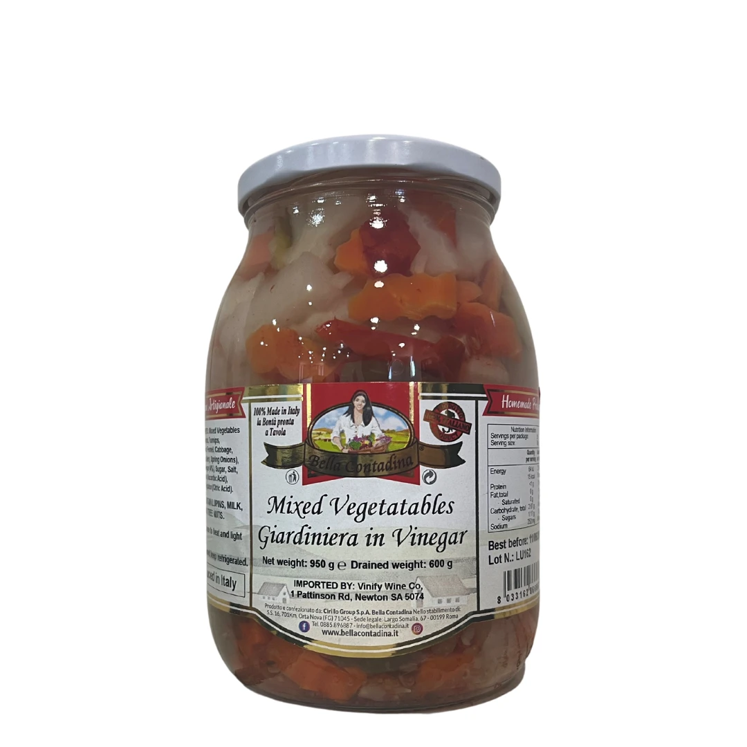 La Bella Contadina Mixed Giardiniera 5 La Bella Contadina Mixed Giardiniera