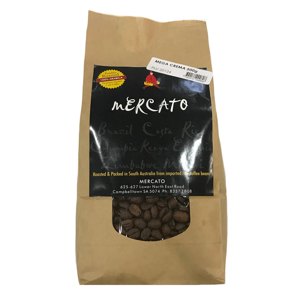 Mercato Mega Crema Coffee Beans 3 Mercato Mega Crema Coffee Beans