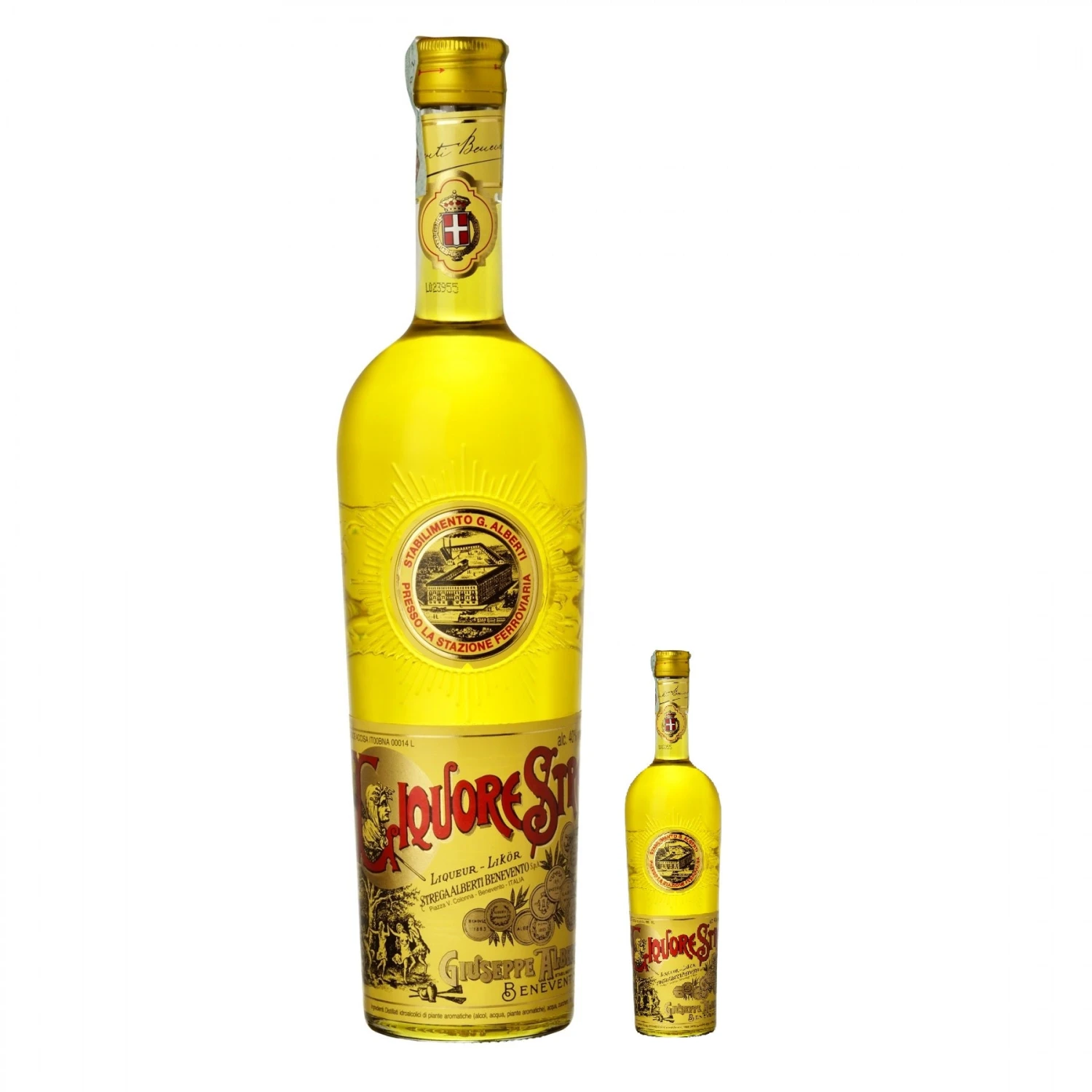 Alberti Strega Spirits & Liqueurs Strega Alberti Liqueur Mignon 3 Alberti Strega Spirits & Liqueurs Strega Alberti Liqueur Mignon